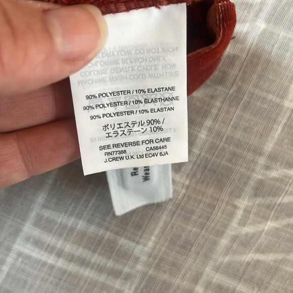 Madewell Mockneck Velvet Shirt - Picture 5 of 8